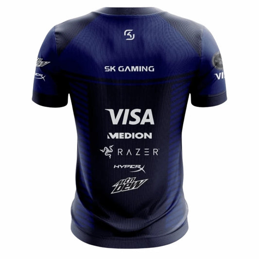 Jersey Uniform SK Gaming Grey CS GO The Summer Dream Short Sleeve Shirt Men