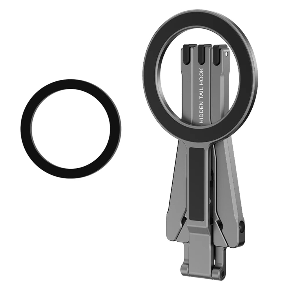 Magnetic Pocket Phone Tripod Cell Phone Tripod Stand for MagSafe Foldable Phone Holder Phone Stand for iPhone 16 15 14 13 12